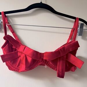 Agent Provocateur NWT BIRTHDAY SUIT red lingerie set size 3